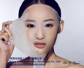 无添加护肤品OEM 上海化妆品加工厂家打造美白嫩肤蚕丝面膜新标杆